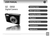 GE E850 User Manual