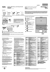 Lenovo ThinkPad T440 (English) Safety, Warranty, and Setup Guide