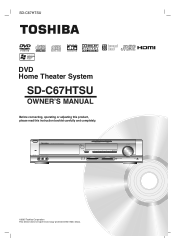 Toshiba SD-C67HTSU Owners Manual