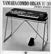 Yamaha YC-30 Owner's Manual (image)