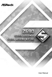 ASRock Z690 Steel Legend User Manual
