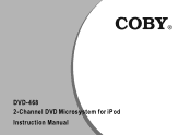 Coby DVD468 Instruction Manual