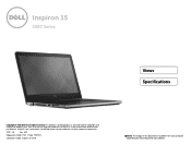 Dell Inspiron 15 5559 Specifications