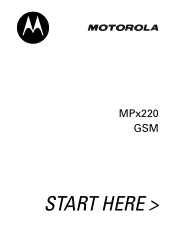 Motorola MPx220 User Manual