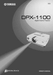 Yamaha DPX-1100 Owner's Manual