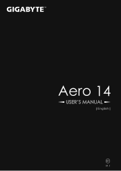 Gigabyte AERO 14 Manual
