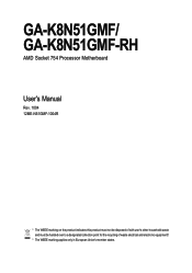 Gigabyte GA-K8N51GMF User Manual