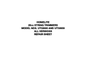 Homelite UT32600 User Manual 2