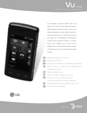 LG CU915 Data Sheet (Español)
