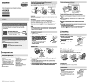Sony ILCE-6100Y Startup Guide
