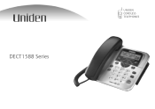 Uniden DECT1588 English Owners Manual