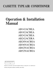 Haier AB36NACBEA User Manual