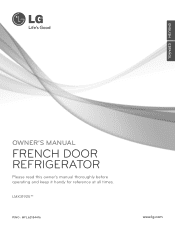 LG LFX31925SB Owner's Manual