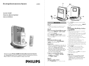 Philips AJ300D Quick start guide