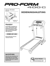 ProForm 400 C Treadmill German Manual