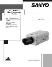 Sanyo VCB-3454 Print Specs