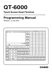Casio QT 6000 Programming Manual