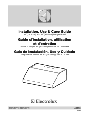 Electrolux E36WV60PPS Complete Owner's Guide (Français)