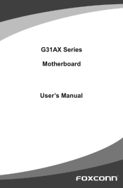 Foxconn G31AX-S English Manual.