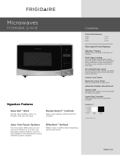 Frigidaire FFCM0934LB Product Specifications Sheet (English)