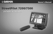 Garmin StreetPilot 7200 Owner's Manual for European Units