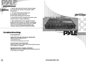 Pyle PLE430PX PLE430PX Manual 1