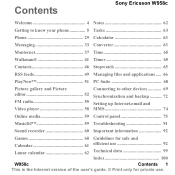 Sony Ericsson W950i User Guide