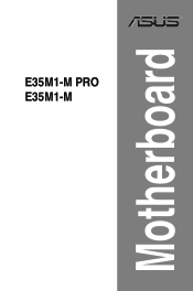 Asus E35M1-M PRO User Manual