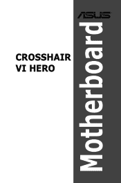 Asus ROG CROSSHAIR VI HERO CROSSHAIR VI HERO Users ManualEnglish