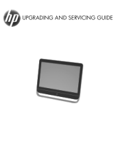 HP Pavilion TouchSmart 23-f400 Upgrading and Servicing Guide