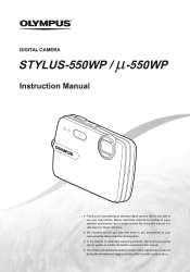 Olympus 550WP STYLUS-550WP Instruction Manual (English)