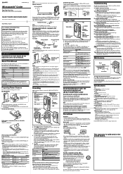 Sony M-655V Operating Instructions  (primary manual)