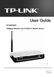 TP-Link TD-W8950ND User Guide