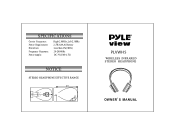 Pyle PLVWH5 PLVWH5 Manual 1