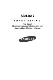Samsung SGH-I617 User Manual (user Manual) (ver.f4) (English)