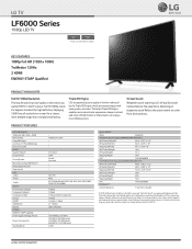 LG 55LF6000 Specification - English