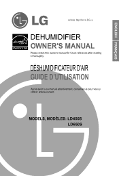 LG LD450ST8 Owner's Manual