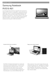 Samsung NP-RV510-A01US Brochure