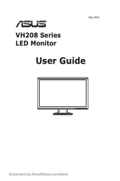 Asus VH208D User Guide