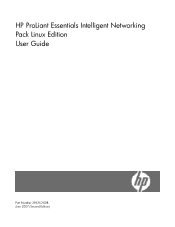 HP BladeSystem Dual NC370i ProLiant Essentials Intelligent Networking Pack Linux Edition User Guide