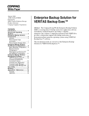 HP ProLiant 8000 Veritas Backup Exec