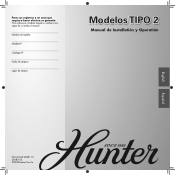 Hunter 20438 Owner's Manual