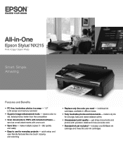 Epson NX215 Product Brochure