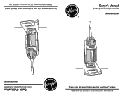 Hoover UH40020 Manual