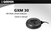 Garmin GXM 30 GXM 30 Owner's Manual for Marine/Aviation Products