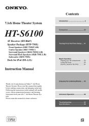 Onkyo HT-R667 Owner Manual