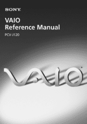 Sony PCV-J120 Reference Manual
