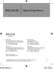 Belkin F8E857 F8E857 Manual