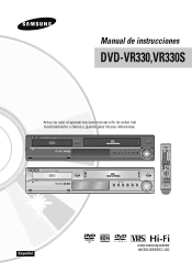Samsung DVD-VR330 User Manual (user Manual) (ver.1.0) (Spanish)