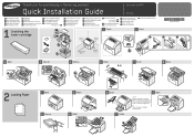 Samsung SF-765 Quick Installation Guide 1